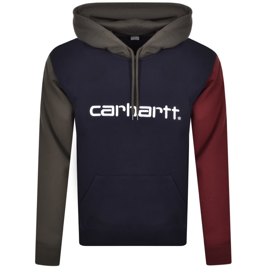 Alternative Image for ProductCarhartt Tricol Hoodie Navy1